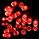 3m String Decoration Light, For Christmas Party, 30 LED, 2-Mode Flash, Battery Powered(Red Light)