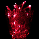 3m String Decoration Light, For Christmas Party, 30 LED, 2-Mode Flash, Battery Powered(Red Light)