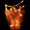 3m String Decoration Light, For Christmas Party, 30 LED, 2-Mode Flash, Battery Powered(Yellow Light)