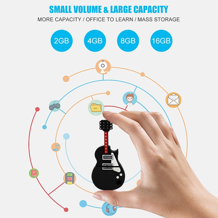 4GB Guitar Shape USB Flash Disk