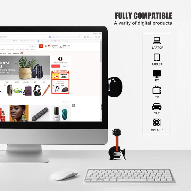 4GB Guitar Shape USB Flash Disk