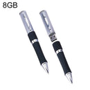 2 in 1 Pen Style USB Flash Disk, Black (8GB)