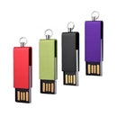 Mini Rotatable USB Flash Disk (2GB), Purple