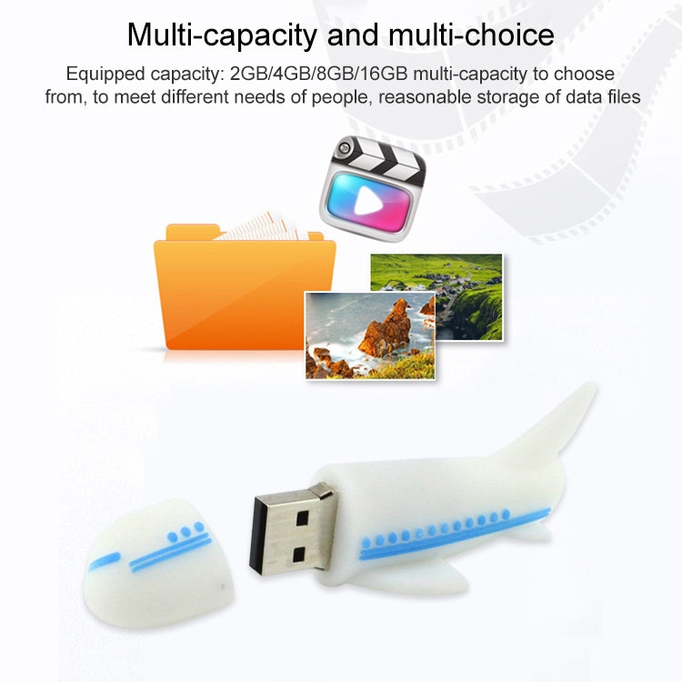 8GB Airplane Style USB Flash Disk