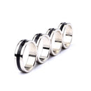 Magnetic Ring for Magic Trick (Inside Diameter: 18mm)(Silver)