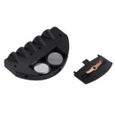 Head Light Lamp Cap Torch Bulb, 5 LED White Light, for Outdoor Fishing Camping Hunting(Black)