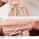 Fashionable Ultraviolet-proof Lace Gloves for Women(White)