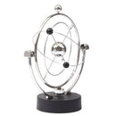 New Milky Way Celestial Bodies Kinetic Motion Orbital Desk Toy(Silver)