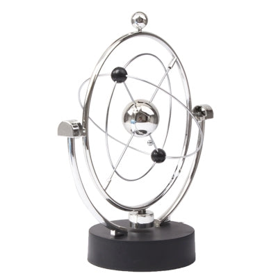 New Milky Way Celestial Bodies Kinetic Motion Orbital Desk Toy(Silver)