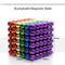 216 PCS Buckyballs Magnetic Balls / Magic Puzzle Magnet Balls(Gold)