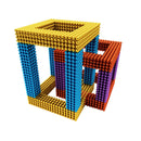 5mm Buckyballs Magnetic Balls / Magic Puzzle Magnet Balls (216pcs Magnet Balls Included), 6-Color Random Delivery