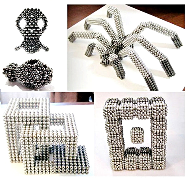 5mm Buckyballs Magnetic Balls / Magic Puzzle Magnet Balls (216pcs Magnet Balls Included), 6-Color Random Delivery