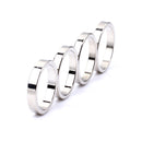 Inner Diameter 19mm Magnetic PK Ring Magic Props(Silver)