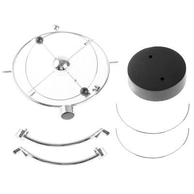 Magnetic Balance Kinetic Orbital Desk Decoration(Silver)