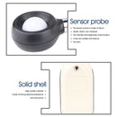 BENETECH Digital Light Lux Meter for Factory / School / House Various Occasion, Range: 0-200,000 Lux (GM1010)(White)