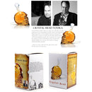 Crystal Glass Skull Bottle for Vodka & Whiskey & Beer Liqueur & Red Wine & Other Beverage, 1000ML