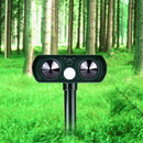 Ultrasonic Solar Powered Motion Activated Animal Repeller