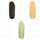 1 Pair Sports Shock Absorption Breathable Soft Thick Sweat Absorbent Insoles for Men / Women, Size: S(35-41 Yards)(Yellow)