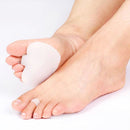 10 Pairs ZRWC05 Gel Forefoot / Metatarsal / Ball of Foot Pads / Cushion(White)