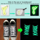 2 PCS Fashion Sports Fluorescent Color Flat Shoelaces(Blue)