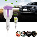 Nanum 50mL 180 Degree Rotation Aromatherapy Air Purifier Humidifier with Light, only for DC 12V Car Auto(Blue)