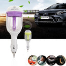 Nanum 50mL 180 Degree Rotation Aromatherapy Air Purifier Humidifier with Light, only for DC 12V Car Auto(Purple)