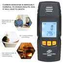BENETECH GM8805 LCD Display Handheld Carbon Monoxide CO Monitor Detector Meter Tester, Measure Range: 0-1000ppm(Black)
