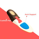 1 Pair Orthotic Arch Support Shoe Pads Sports Running Insoles, Size: 26cm x 9cm