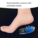Women Silicone Gel Comfort Heel Cups Pads Half Pads, Size: S(Blue)