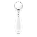 Ultrasonic Facial Massager Face-lift Ion Beauty Stimulator Skin Care Face Cleaning Equipment(White)