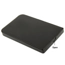 2.5 inch SATA HDD External Case, Size: 126mm x 75mm x 13mm (Black)