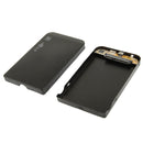 2.5 inch SATA HDD External Case, Size: 126mm x 75mm x 13mm (Black)