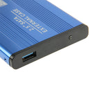 High Speed 2.5 inch HDD SATA External Case, Support USB 3.0(Blue)