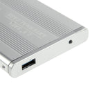 High Speed 2.5 inch HDD SATA External Case, Support USB 3.0(Silver)