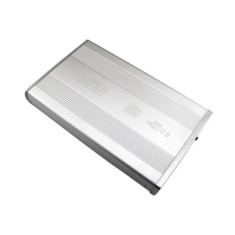 3.5 inch HDD SATA External Case, Support USB 2.0(Silver)