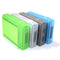 3.5 inch Hard Drive Disk HDD SATA IDE Plastic Storage Box Enclosure Case(Green)