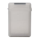 3.5 inch Hard Drive Disk HDD SATA IDE Plastic Storage Box Enclosure Case(Grey)