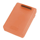 3.5 inch Hard Drive Disk HDD SATA IDE Plastic Storage Box Enclosure Case(Orange)
