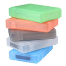 3.5 inch Hard Drive Disk HDD SATA IDE Plastic Storage Box Enclosure Case(Orange)