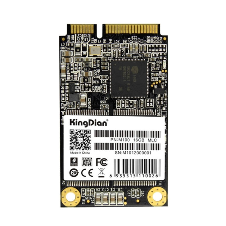 Kingdian M100 16GB Solid State Drive / mSATA Hard Disk for Desktop / Laptop