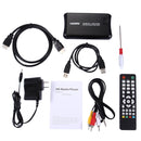 1080P Full HD Aluminum Shell Media Player with Remote Control & HDMI Interface, Support SD Card / USB Flash Disk / External SATA HDD