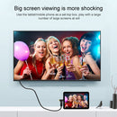 3 in 1 HDMI Female to Mini HDMI Male + Micro HDMI Male Adapter(Black)