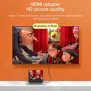 Gold Plated HDMI 19 Pin Male to Micro HDMI Female Adapter(Black)