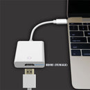 15cm USB-C / Type-C 3.1 Male to HDMI Female Adapter Cable, For Macbook 12 inch / Chromebook Pixel 2015