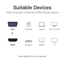 4K x 2K HDMI Scaler Converter Adapter for HDCP 1080P Video To Ultra HD