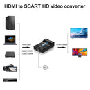 MINI MHL/HDMI TO SCART Video Converter Scaler(Black)