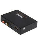 HDMI to HDMI + Audio (SPDIF + R/L) Converter (EU Plug)(Black)