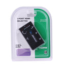 3 Port Amplifier 1080P HDMI Switch, 1.3 Version, with Remote Controller(Black)