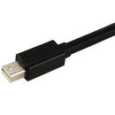 Mini DisplayPort Male to HDMI + VGA + DVI Female Adapter Converter Cable for Mac Book Pro Air, Cable Length: 17cm(Black)