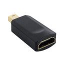 Mini DisplayPort Male to HDMI Female Adapter, Size: 4cm x 1.8cm x 0.7cm(Black)